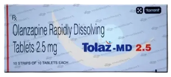 tolaz md 2.5mg tablet 10's